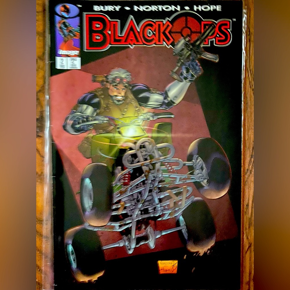 💥Black Ops Vintage Comic Book 1996